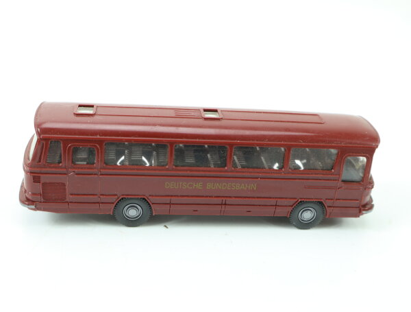 Wiking H0 1170/2A Modellauto Omnibus MB O 302 Bundesbahn weinrot 1:87