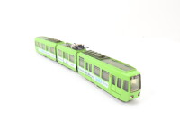MSE Modellbahnen H0 Straßenbahn Stadtbahnwagen lindgrün ÜSTRA "3 Lahe" / defekt
