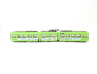 MSE Modellbahnen H0 Straßenbahn Stadtbahnwagen lindgrün ÜSTRA "3 Lahe" / defekt
