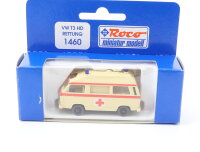 Roco H0 1460 Modellauto PKW VW T3 HD Rettungswagen...