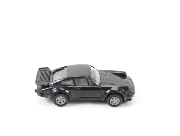 Herpa H0 021890 Modellauto PKW Porsche 911 (930) Turbo schwarz  1:87