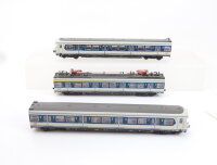 Roco H0 43002 Elektrotriebzug 3-tlg. kieselgrau-blau...