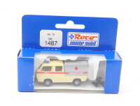 Roco H0 1487 Modellauto VW T3 Bus DoKa...