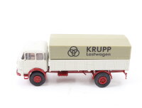 Brekina H0 84100 Modellauto LKW Krupp S960 Pritschen...