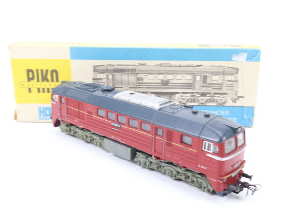 Piko H0 190/EM21 Diesellok "Taigatrommel" rot-grau BR 120 245-6 DR / defekt
