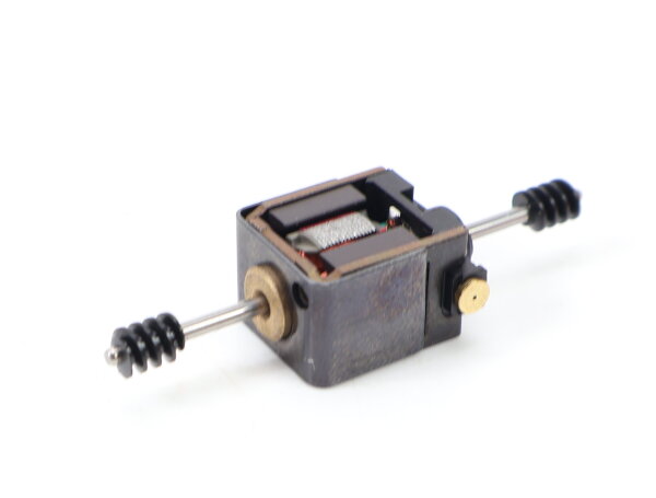 E1641 Fleischmann N Ersatzteil 1x Lok Motor mit 2 Schnecken