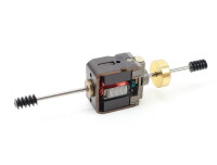 E1641 Fleischmann N Ersatzteil 1x Lok Motor mit Schwungmasse und 2 Schnecken