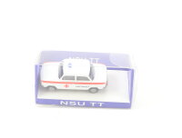 IMU Euromodell H0 Modellauto PKW NSU TT Notarztwagen 1:87...
