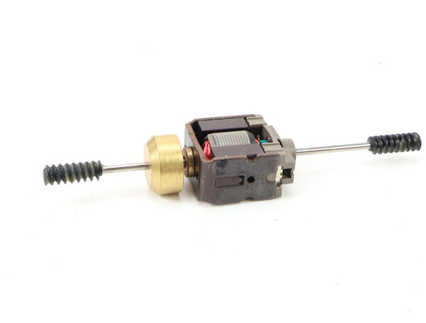 E1641 Fleischmann N Ersatzteil 1x Lok Motor mit Schwungmasse und 2 Schnecken