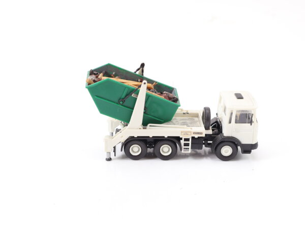 Kibri H0 10276 Modellauto MAN Meiller Absetzkipper mit Container