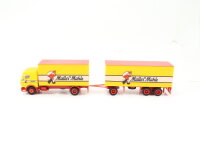 Herpa H0 Modellauto LKW mit Anhänger Mercedes Benz MB "Müller`s Mühle"
