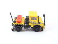 Roco H0 Modellauto aus Set 1909 Zweiweg Rangierfahrzeug  LOCTRAC 100S MB Unimog