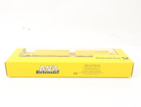AWM H0 Modellauto LKW Lastzug MB Koffer Werbemodell "Deutsche Post" 1:87 OVP