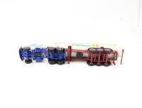 Herpa H0 836270  Modellauto LKW Scania T142 Hauber Tanksattelzug "DAB Pilsener"