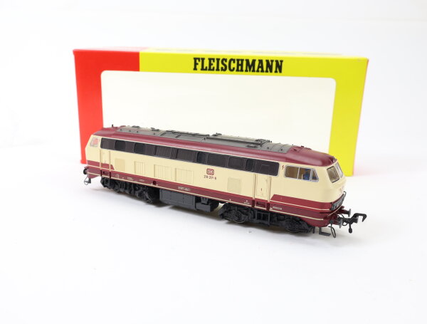 Fleischmann H0 4234 Diesellok purpurrot-beige BR 218 217-8 DB / OVP