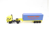 Herpa H0 Modellauto Volvo F12 Container-Sattelzug  Werbemodell "75 Jahre ZIEM"