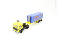 Herpa H0 Modellauto Volvo F12 Container-Sattelzug  Werbemodell "75 Jahre ZIEM"
