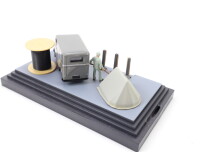 Busch H0 7626 Modellauto-Set Transporter DKW "Post´lers Camping-Ausrüstung" 1:87