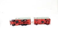 Herpa H0 Modellauto LKW MB SK 88 Getränkekoffer-Lastzug "Spaten"