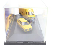 Herpa H0 Modellauto-Set 1.1.1995 Deutsche Post Ag tritt an / 1:87 mit Figuren