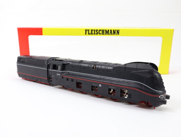 Fleischmann H0 4171 K Dampflok Stromlinienlok BR 03 1081 DR / NEM OVP