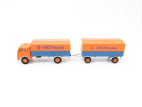 Brekina H0 7855 Modellauto LKW Hängerzug VEB...