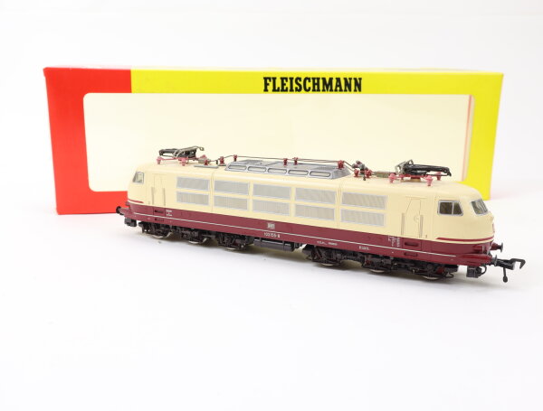 Fleischmann H0 4376 Elektrolok E-Lok rot-beige BR 103 155-8 DB / OVP