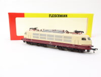 Fleischmann H0 4376 Elektrolok E-Lok rot-beige BR 103...