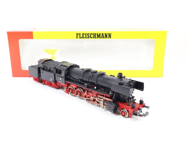 Fleischmann H0 4175 Dampflok Schlepptenderlok m. Kabinentender BR 50 058 DB /OVP