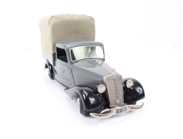 Schuco 88-03 Modellauto PKW Mercedes-Benz 170V Deutsche Post Planwagen 1:18