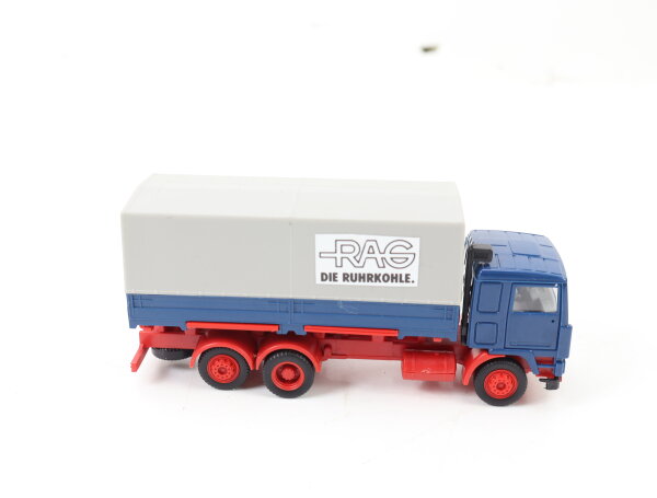 Herpa H0 Modellauto LKW Volvo F10 Pritsche/Plane "Rag Die Ruhrkohle"