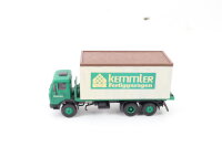 Kibri H0 10270 LKW  Mercedes Benz Plattform LKW "Klemmer Fertiggaragen"
