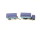 Roco H0 1577 Modellauto LKW MAN Hängerzug Pritsche/Plane "Kühne & Nagel"