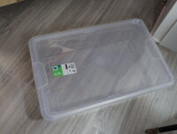 Kis Aufbewahrungsbox mit Deckel Klarsichtboxen 25 Liter