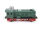 Trix Express H0 2261 Diesellok grün BR V36 257 DB / 3-L-DC Guss