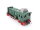 Trix Express H0 2261 Diesellok grün BR V36 257 DB / 3-L-DC Guss