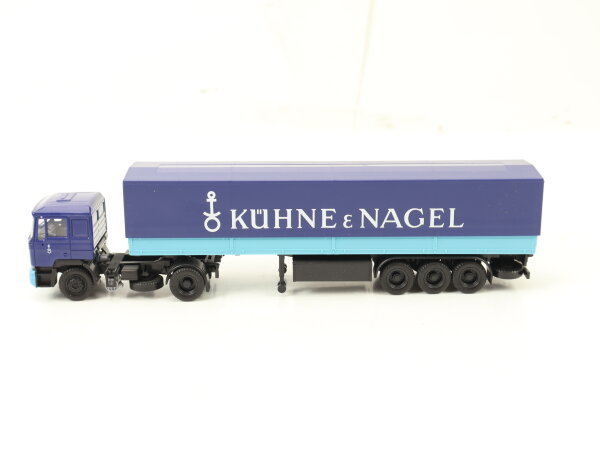Herpa H0 Modellauto LKW Sattelzug MAN F8 "Kühne & Nagel" 1:87