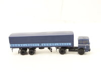 Brekina H0 Modellauto LKW Mercedes-Benz MB Sattelzug Kühne & Nagel