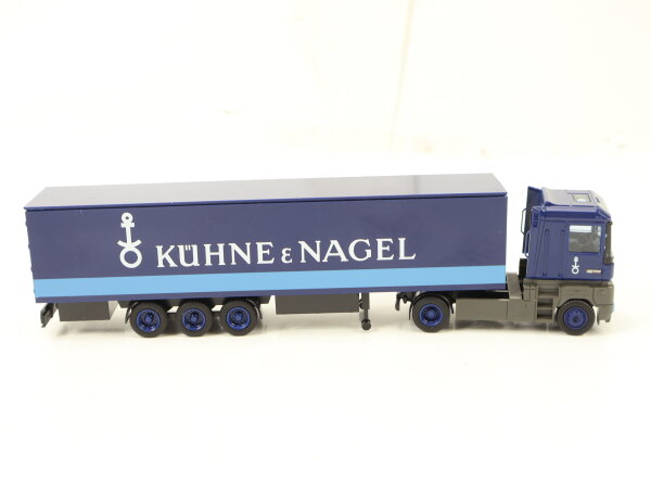 AMW H0 5405.2 Modellauto LKW Renault AE500 Koffer Sattelzug "Kühne & Nagel"