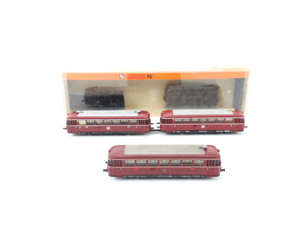 Minitrix N 2980 Diesel-Triebwagenzug 3-tlg. Schienenbus BR 98 9731 / 98 278 DB