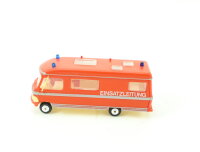 Rietze H0 50591 Modellauto Hymer 660 Wohnmobil Feuerwehr...