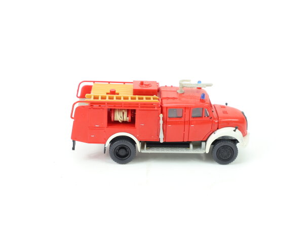 Preiser H0 1218 Modellfahrzeug LKW Magirus Rundhauber TLF 16 Feuerwehr 1:87