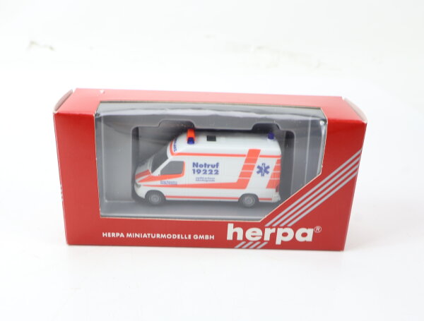 Herpa H0 044011 Modellfahrzeug  LKW MB T1N Sprinter "Stadler RTW" 1:87 OVP