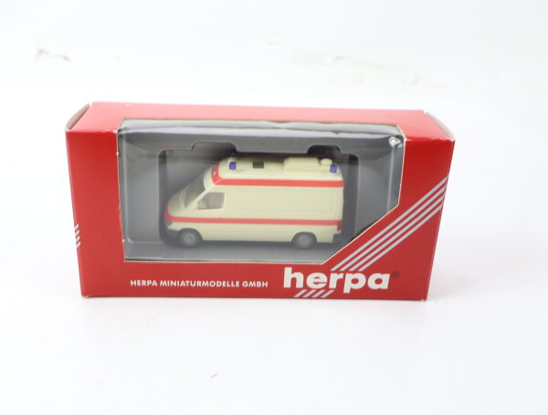 Herpa H0 042857 Modellauto Einsatzfahrzeug MB T1N Sprinter KTW 1:87 OVP