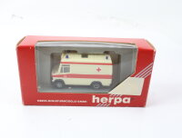Herpa H0 041218 Modellauto Einsatzfahrzeug MB 609D...