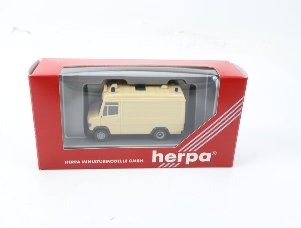 Herpa H0 044608 Modellfahrzeug PKW MB T2 Vario Rettungswagen creme 1:87 OVP