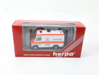 Herpa H0 044806 Modellfahrzeug PKW MB T2 Vario RTW...