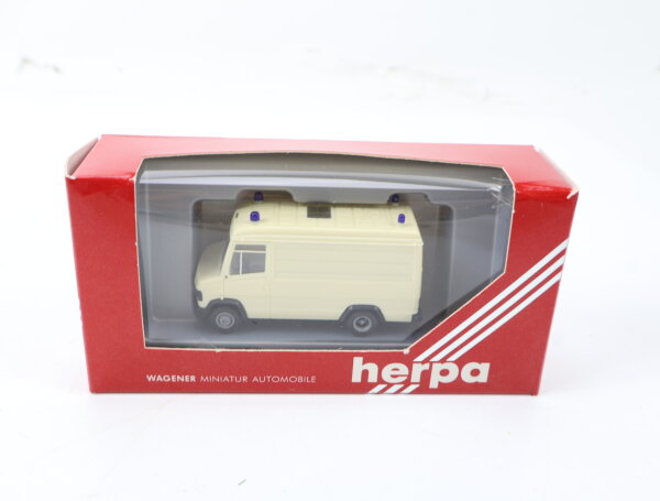 Herpa H0 4125 Modellfahrzeug PKW MB T2 Vario Rettungswagen 1:87 OVP