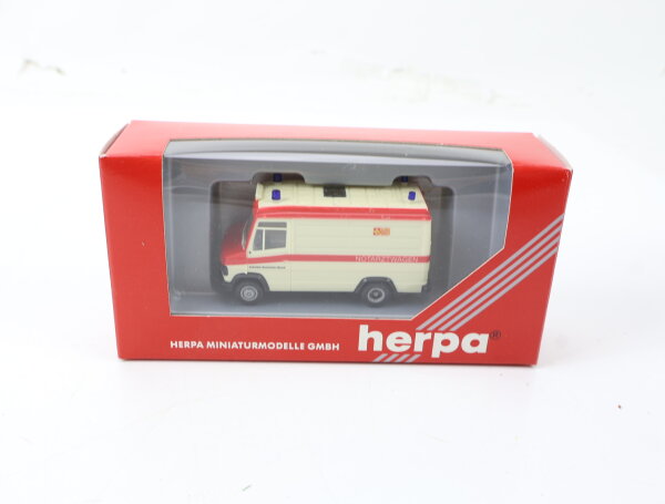 Herpa H0 041867 Modellauto Mercedes 609D ASB Notarztwagen 1:87 OVP