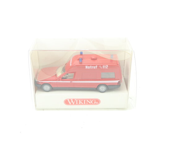 Wiking H0 6070020 Modellauto PKW MB Binz Feuerwehr Krankentransport 1:87 OVP